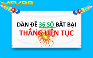 dàn đề 36 số 01